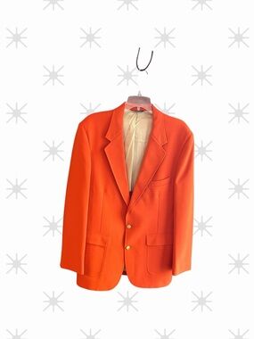 Preloved Kuppenheimer Men's Clothiers orange blazer